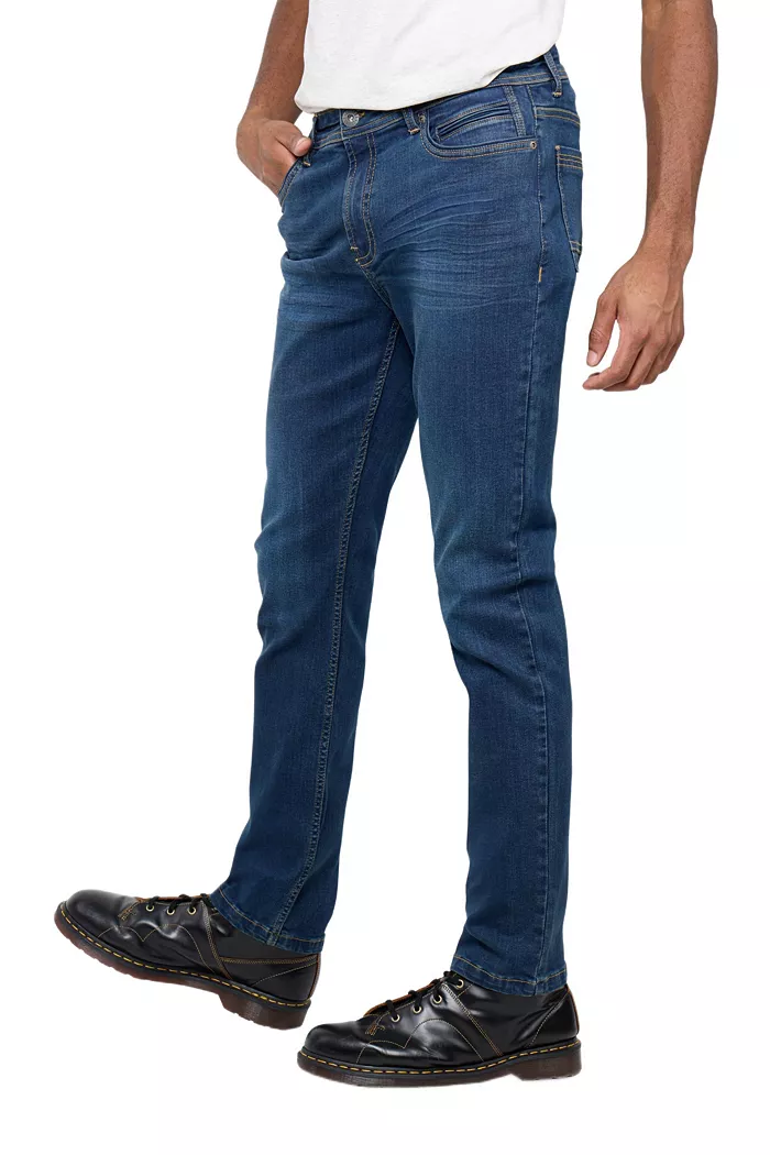Men's Slim Stretch Silicon Jeans - thumbnail 3