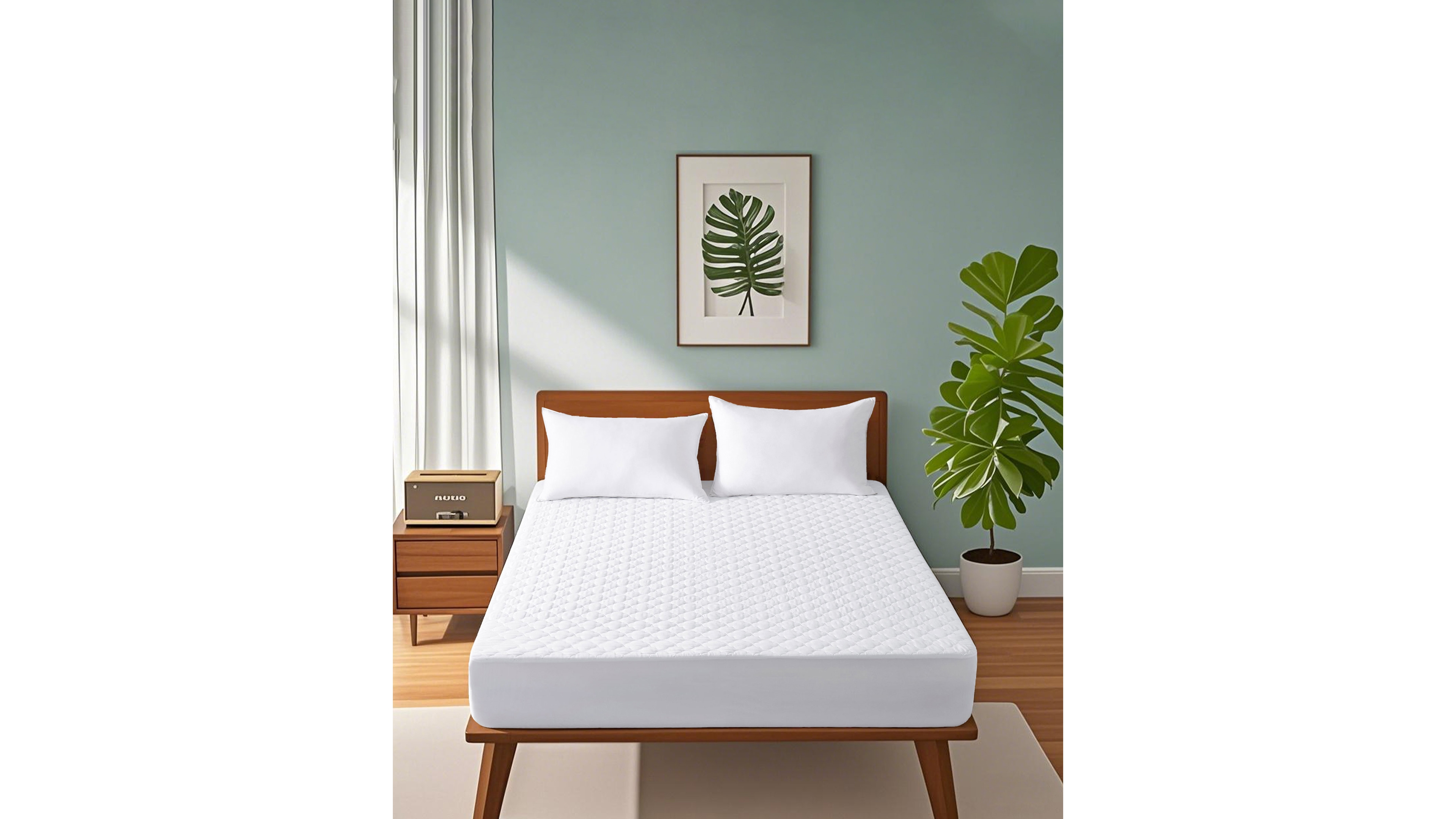 Unikome Quilted Comfort Mattress Pad, Twin
