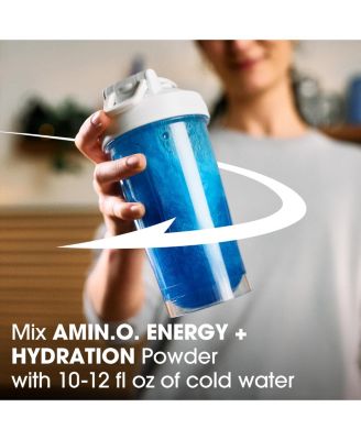 Amino Energy Powder Plus Focus, Electrolytes, Juicy Strawberry, 30 Servings 