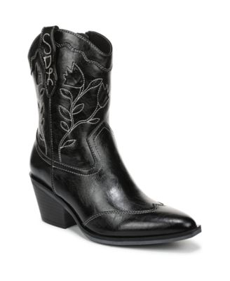 Women's Flash Block Heel Western Booties