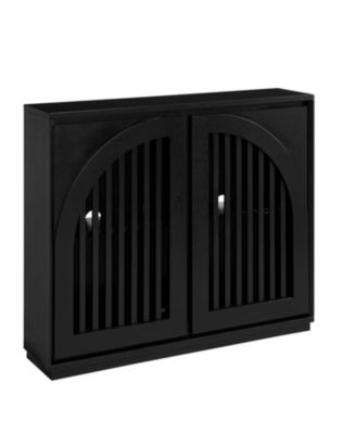 Fluted Sideboard Cabinet with Outlets