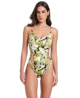 Side Cut Out One-Piece Swimsuit