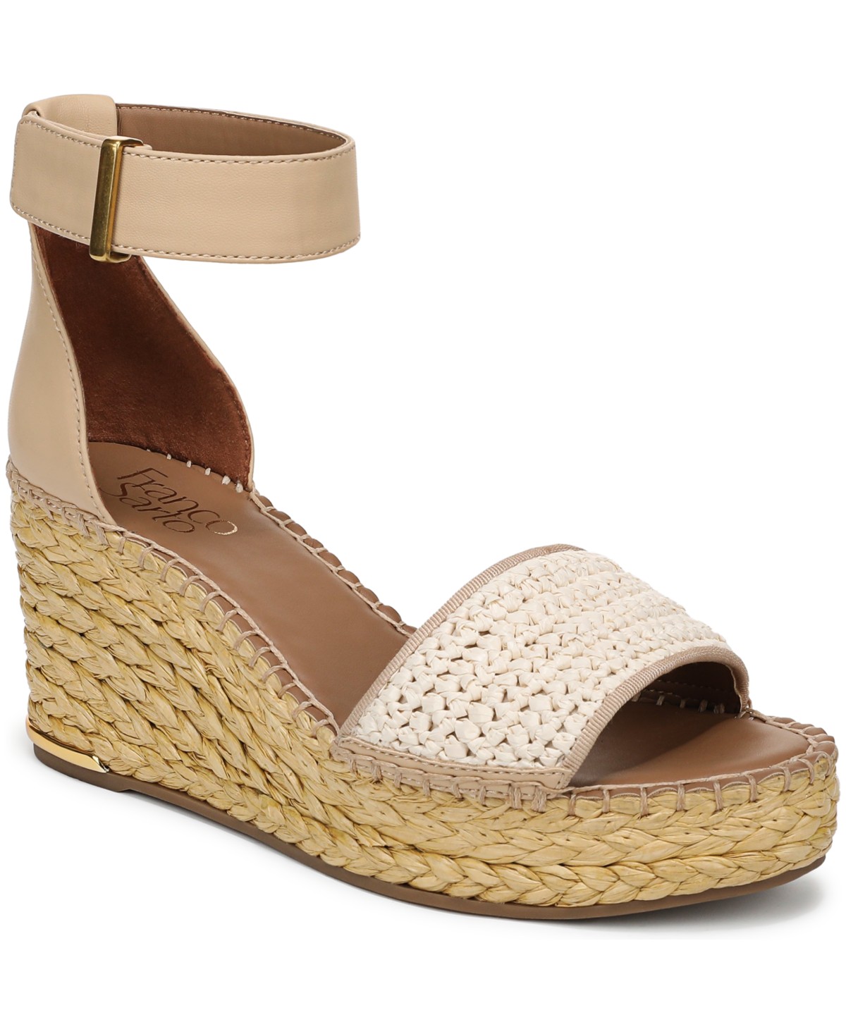 Женские сандалии Franco Sarto Women's Clemens Espadrille Wedge Sandals — фото 1