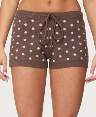Women's Kenny Polka Dot Knit Shorts