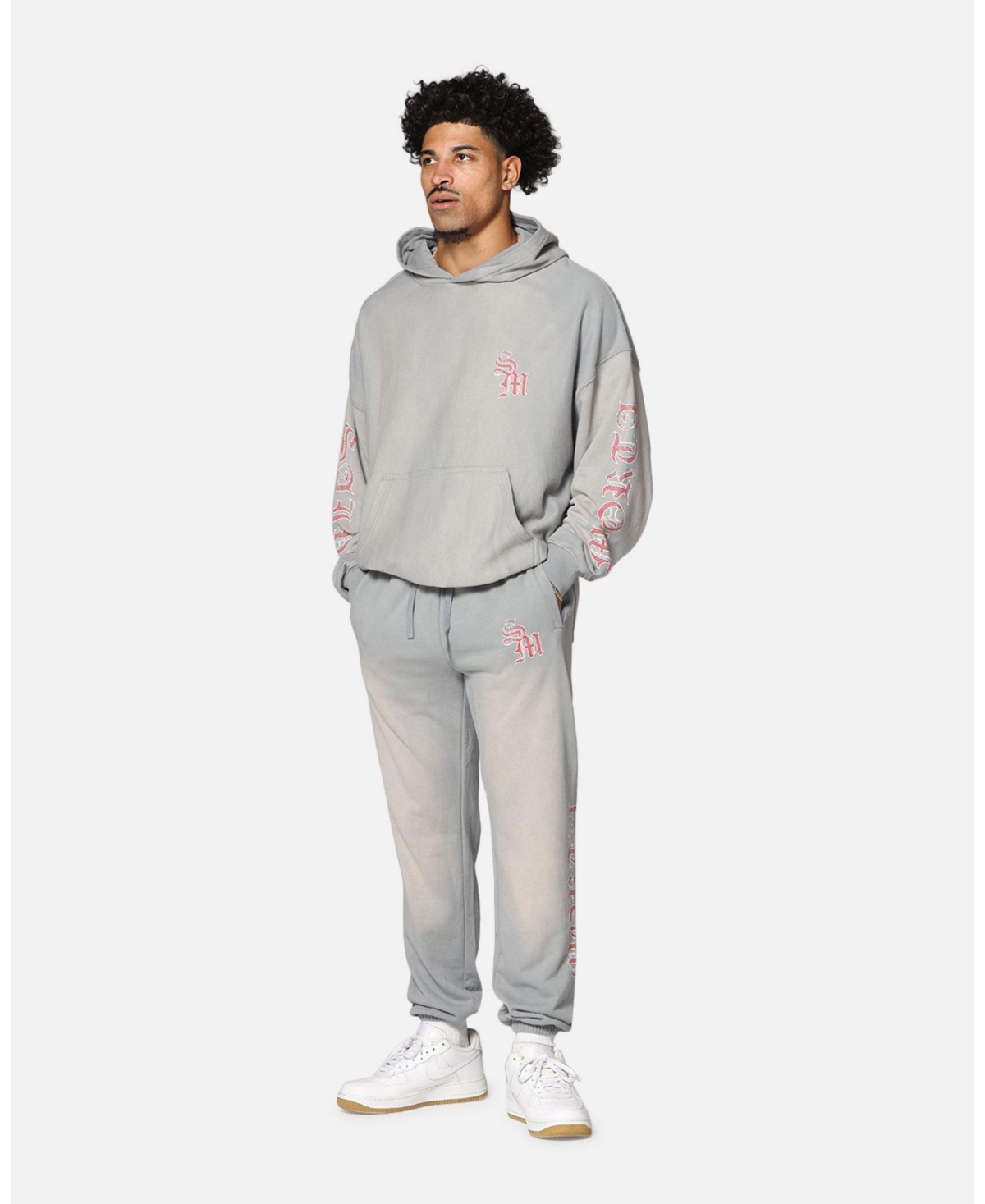 Saint Morta Men's Hardcore Boxy Hoodie Sunfade