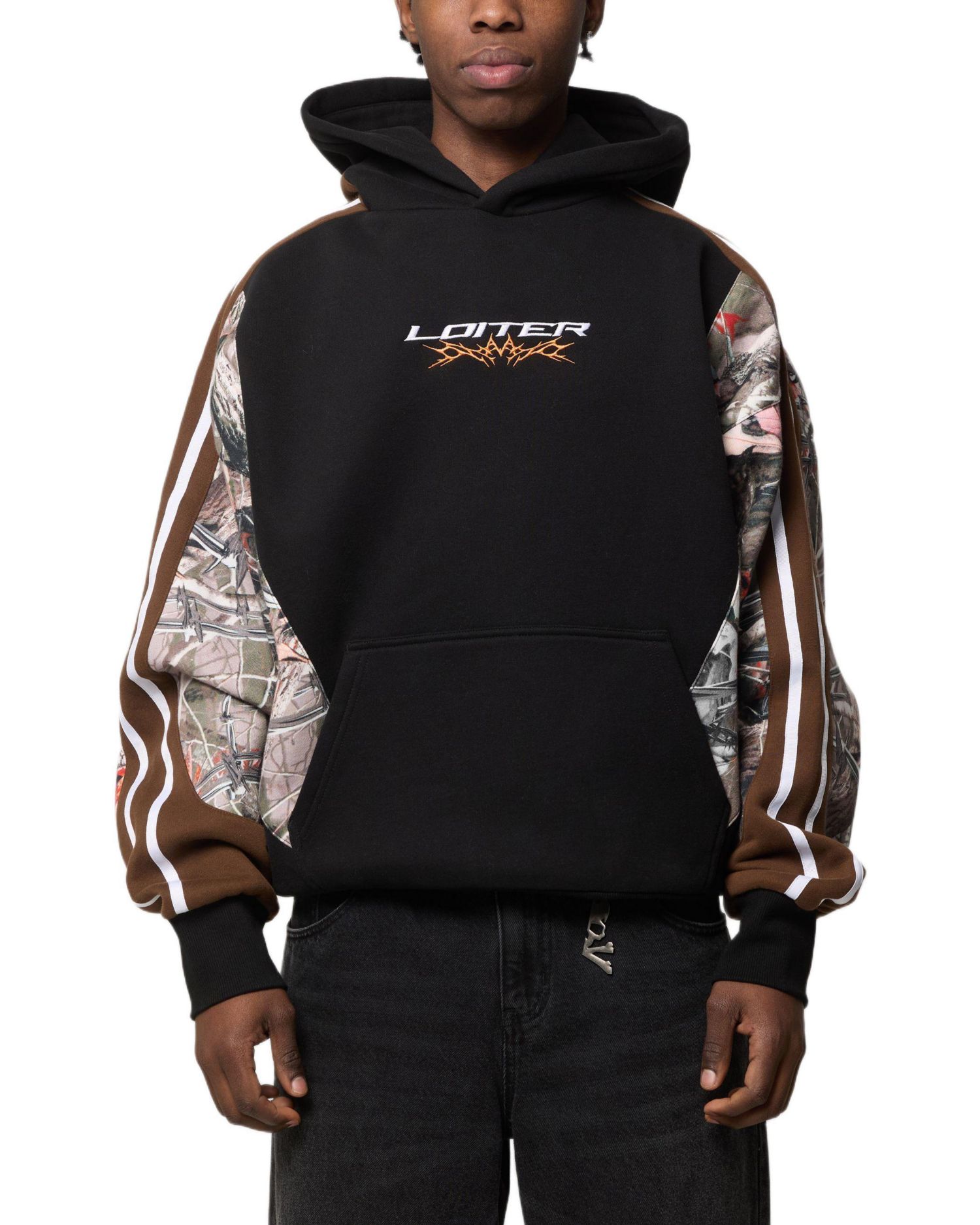Men's Hunter Patchwork Hoodie