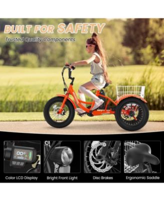 CD1 250W Electric Youth Trike  16" x 3.0" Wheel