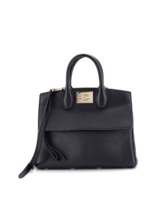 Small Studio Satchel Leather