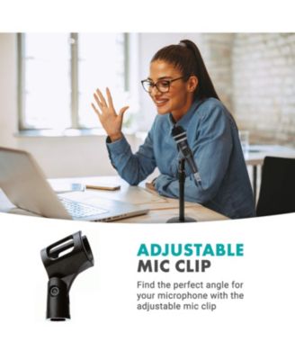 TMC-3 Adjustable Tabletop Mic Stand with Mic Clip
