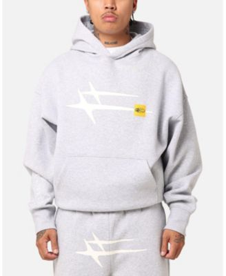 Big & Tall Hybrid Premium Hoodie Grey Marle