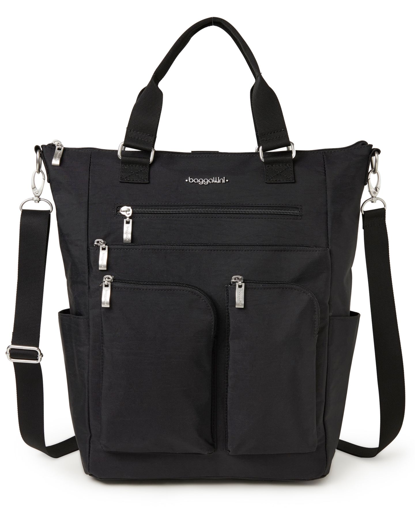 Рюкзак Baggallini All Set 3-in-1 Tote, цвет: Чёрный — фото 1