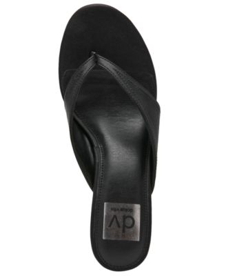 Women's Clarity High Heel Thong Dress Sandals