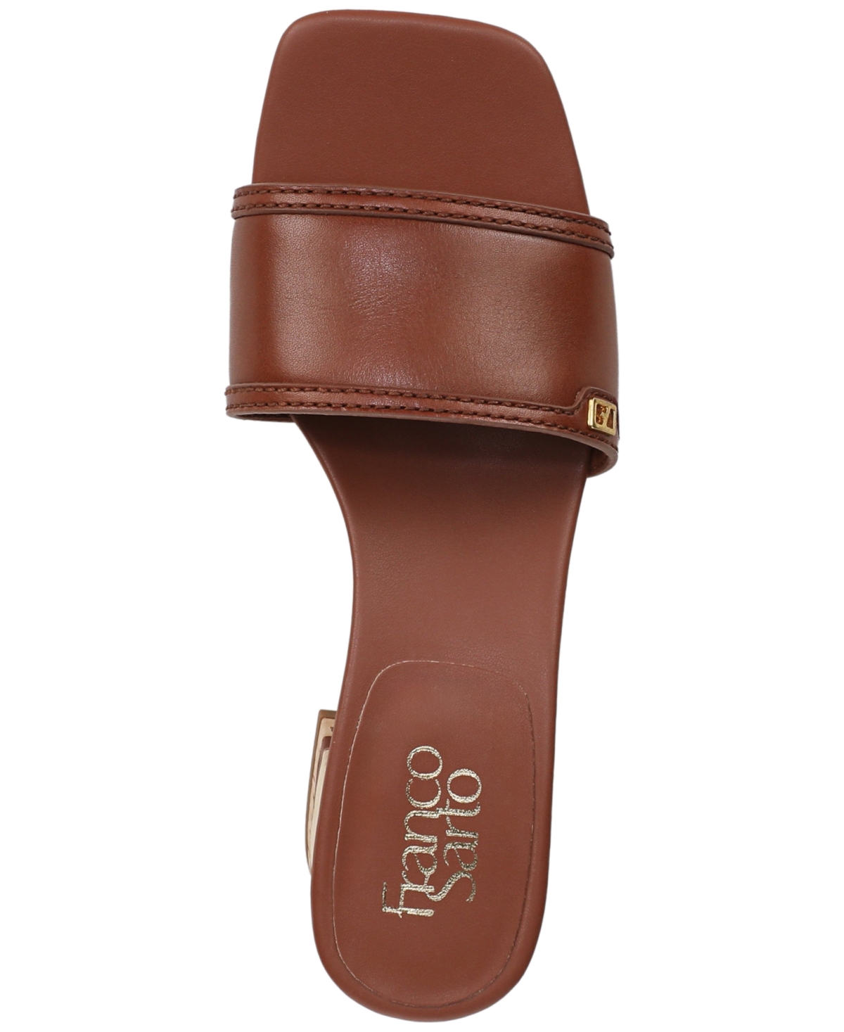 Franco Sarto Women's Kaori Square Toe Slide Sandals