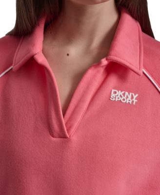 Women's HD Logo Piped Polo Sweatshirt