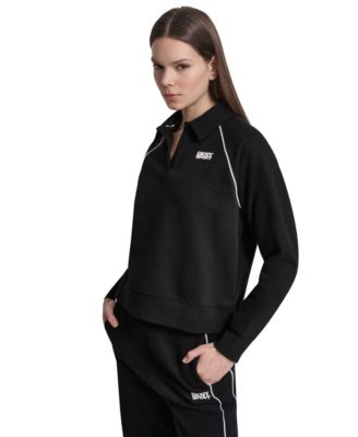 Women's HD Logo Piped Polo Sweatshirt