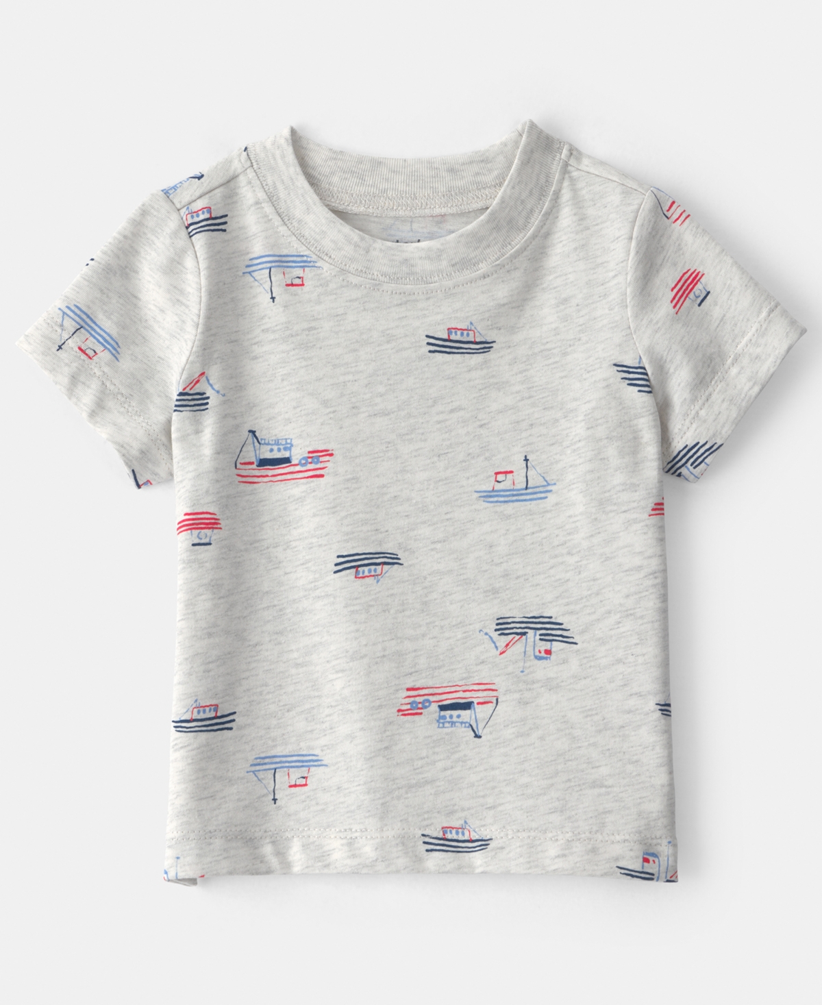 Carter's Baby Boys' Printed T-Shirt and Shortall, 2-Piece Set