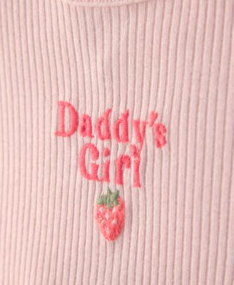 Baby Girls' Fruit Print Short-Sleeve Bodysuit and Pants, 2-Piece Set