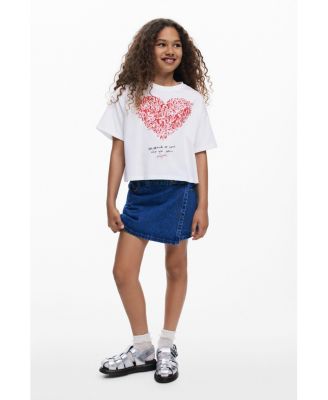 Girls Girls's Short-sleeve heart T-shirt