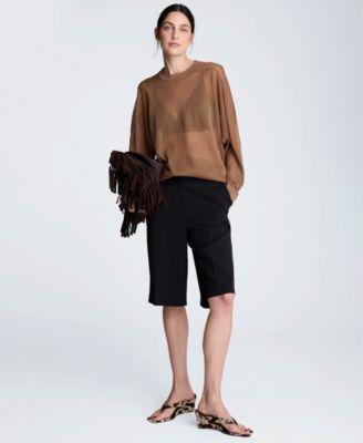 Women's Oversized Crew Neck Sweatshirt