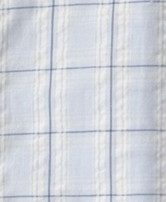 Baby Boys' Plaid Collared Shirt and Pants, 2-Piece Set