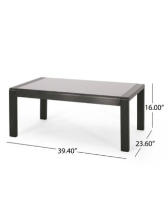 Aluminum Coffee Table - Weather Resistant Minimalist Design