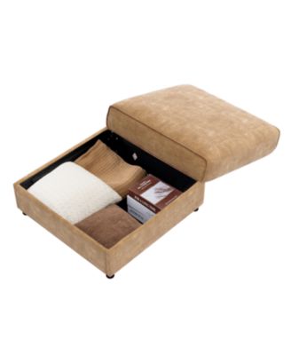 24" Ottoman Sofa -Camel