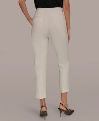 Women's Flat-Front Stretch Double-Layer Pants