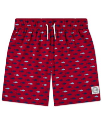 Boys' Printed Swim Trunks
