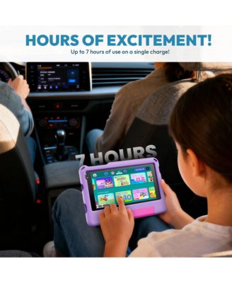 7" A7 Educational Kids Tablet with Epic! and Lingokids 32GB with Parental Controls & Kid-Proof Case