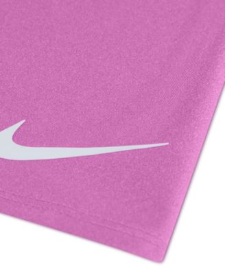 Girls' 4-6X Boxy Crewneck T-Shirt and Scooter Shorts, 2-Piece Set