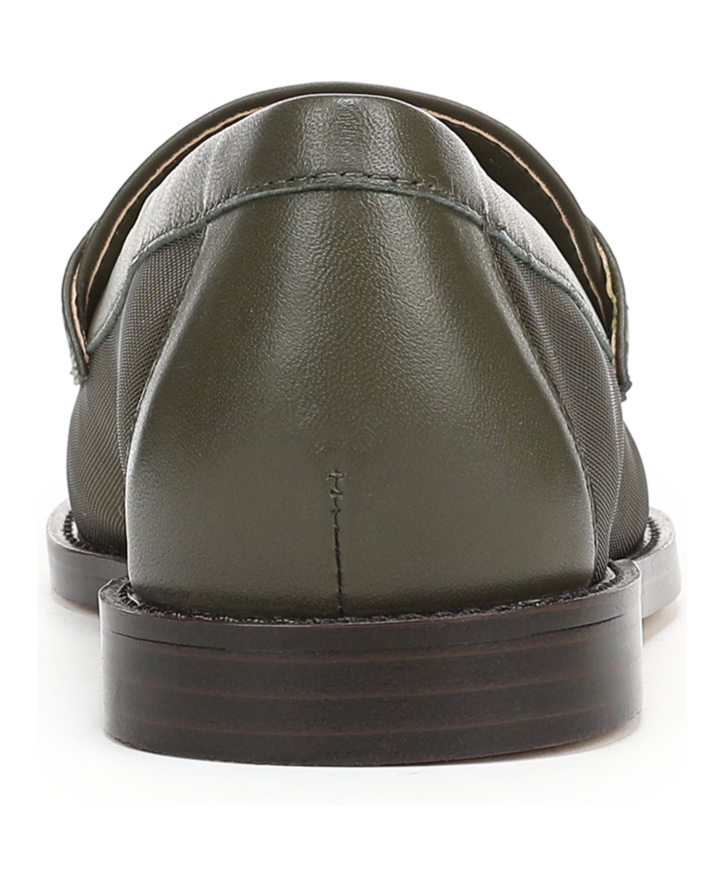 Женские туфли Franco Sarto Stellan 4 Almond Toe, цвет: Оливковый зелёный замшевый / Сетчатый — фото 3