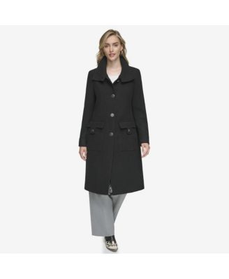 Women's Almedia Sb Wool Twill Coat With Back Belt