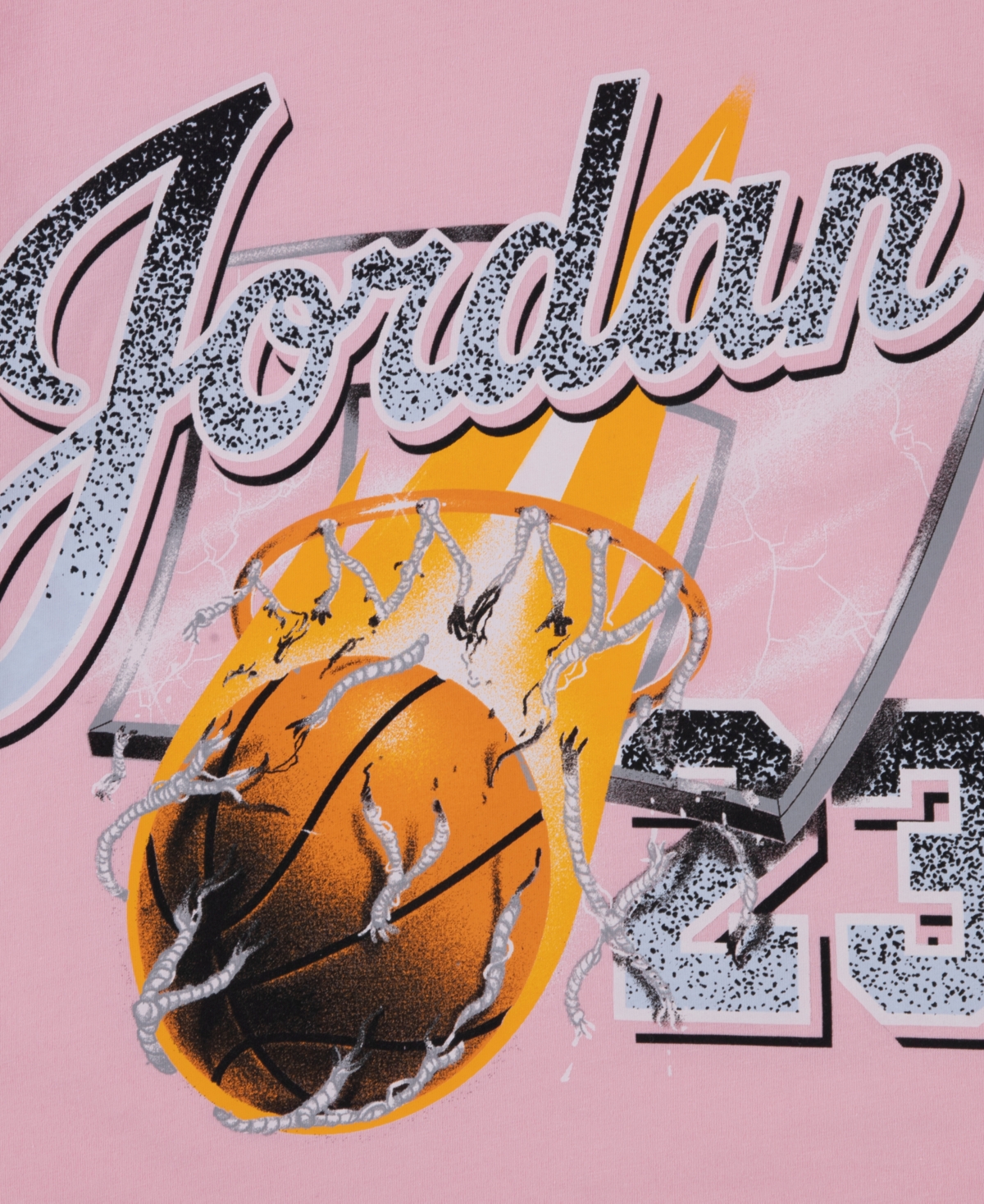 Jordan Girls 7-16 She's On Fire Short-Sleeve T-Shirt