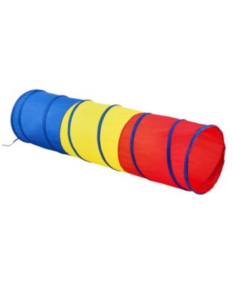 Kids Play Tunnel Tent for Toddlers, Colorful Pop Up Crawl Tunnel Toy for Baby