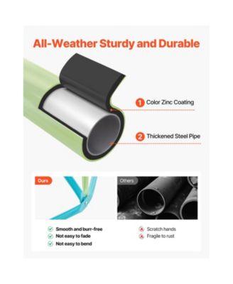 Climbing Dome, 10FT Geometric Dome Climber with Swing & Hammock