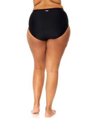 Plus Size Trendy Costa Full-Coverage Swim Bottoms