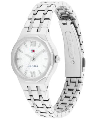 Women's Quartz Silver Tone Stainless Steel Bracelet Watch, 25mm