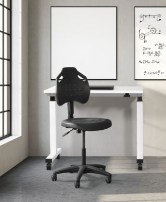 40.5" Metal Self Skinned Urethane Task Chair
