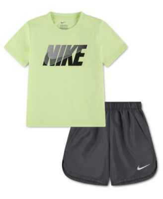Boys' 4-7 Crewneck T-Shirt and Woven Shorts, 2-Piece Set