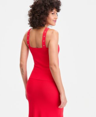 Women's Grommet Sweater Tank