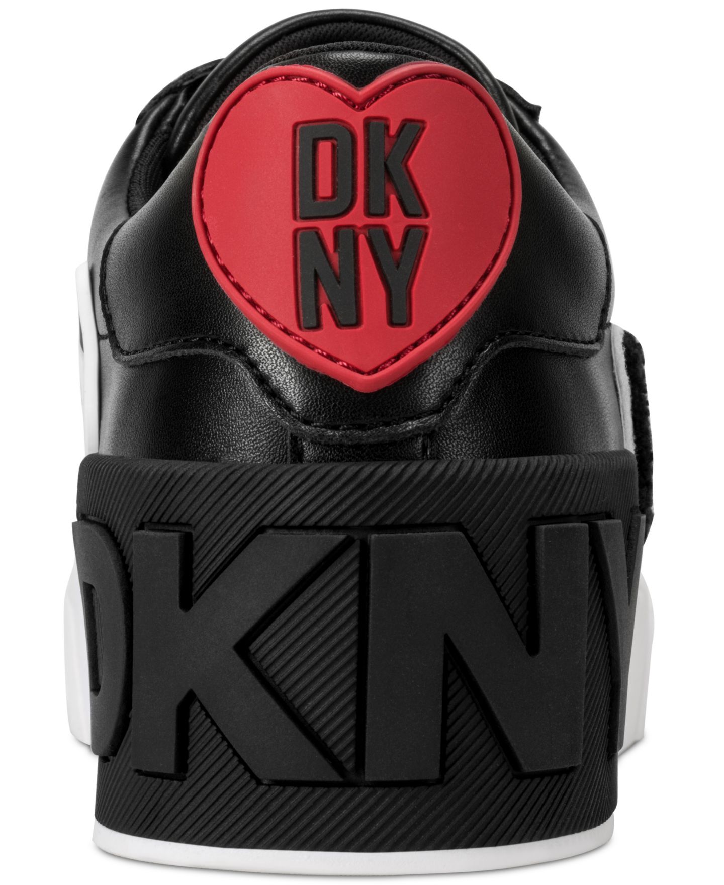 Женские кроссовки DKNY Mindy City Signs Slip-On, цвет: Чёрный — фото 3