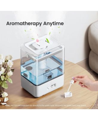 Chivalz MORENTO  Smart Control (App & Voice), 6L Capacity, Cool Mist, Essential Oil Diffuser Humidifier for Bedroom & Large Rooms