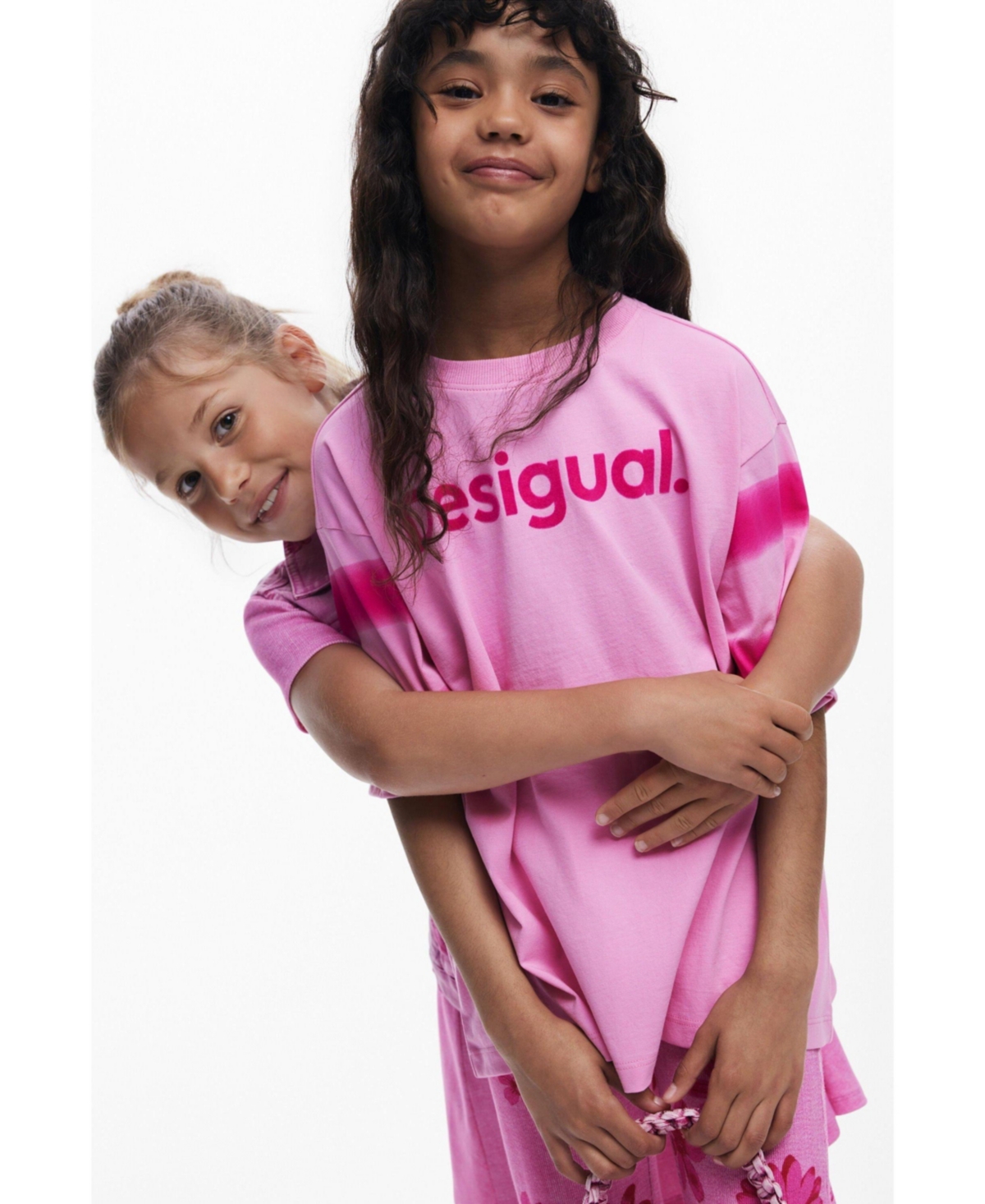 Desigual Girls Girls's Short-sleeve T-shirt logo