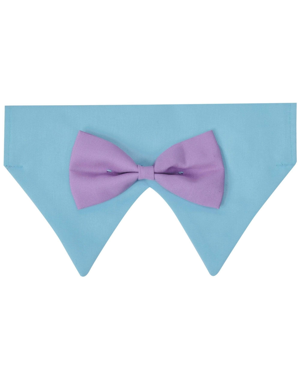 Blueberry Pet Scottish Bandana Bow Tie Dog Collar Set