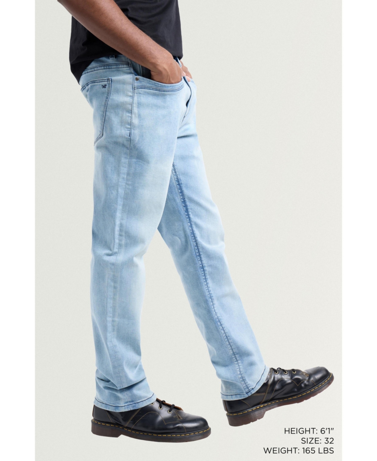 Xray Men's Super Soft Relaxed Slim Fit Jeans