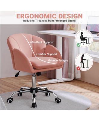 Cute Desk Chair Makeup Vanity Chair for Home Office