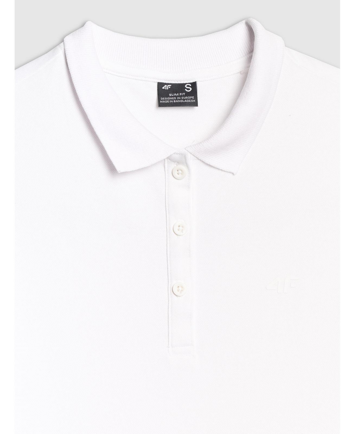4F Women's slim polo shirt