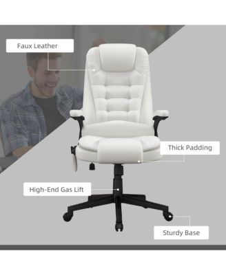 High-Back Vibration Massage Chair, Heating Office Chair,