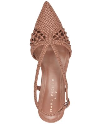 Women's Reagan Woven Slingback Pumps