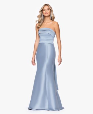 Women's Strapless Long Gown